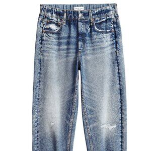rag & bone Blue Ankle Cropped Jeans